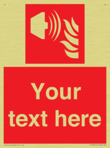 Custom Fire: Fire alarm sounder